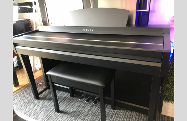 Used Yamaha CVP605 Black Walnut Digital Piano Complete Package - Image 4